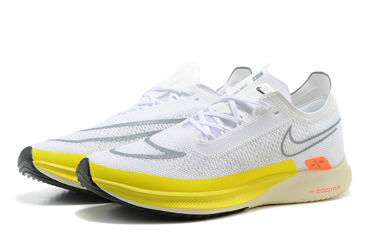 Men's Running weapon Zomx Streakfly Proto White/Yellow Shoes 006